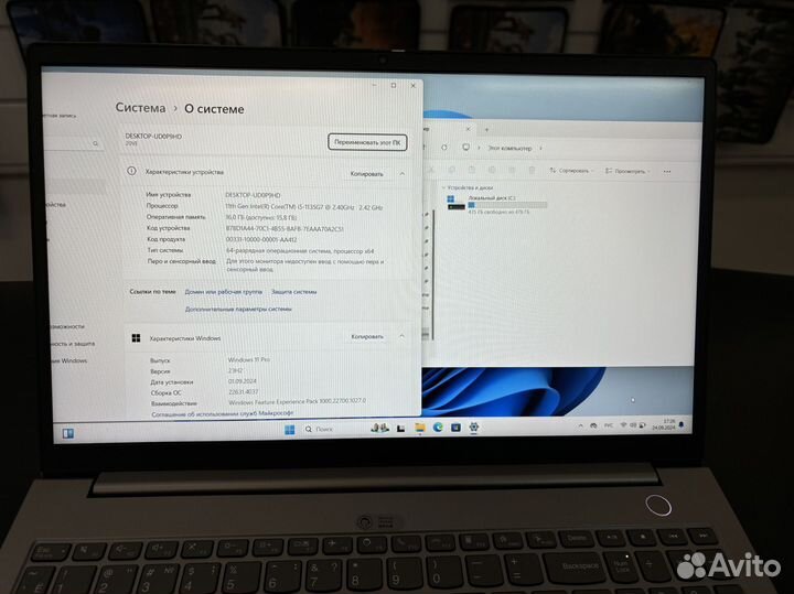 Как новый Lenovo Thinkbook 15.6 IPS\i5-1135g7\16+5