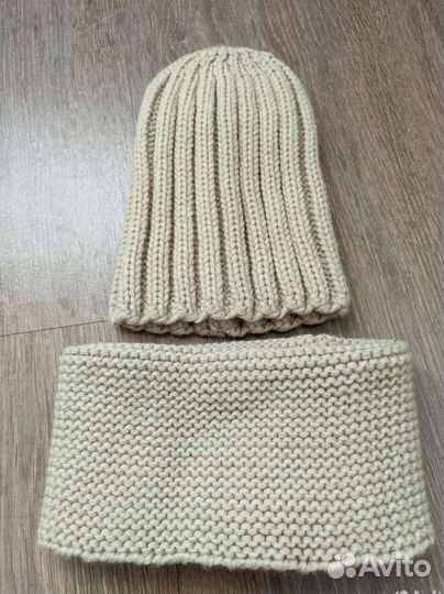 Комплект шапка+снуд детский