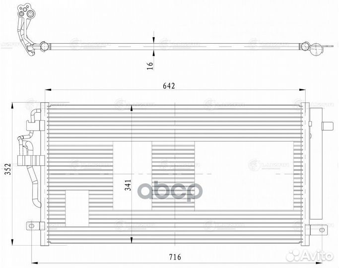 Радиатор кондиционера Geely Coolray 19 lrac3025