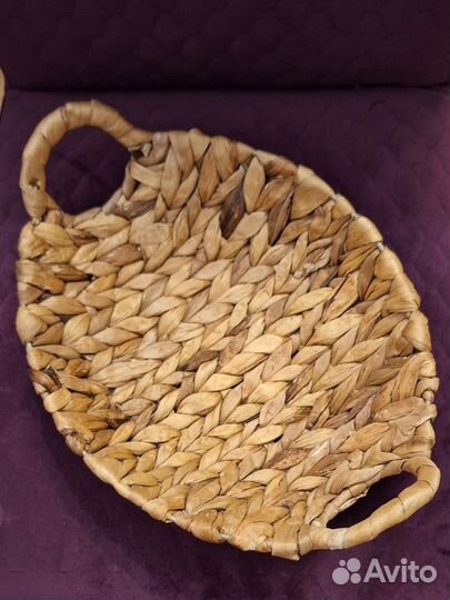Хлебница/фруктовница плетеная