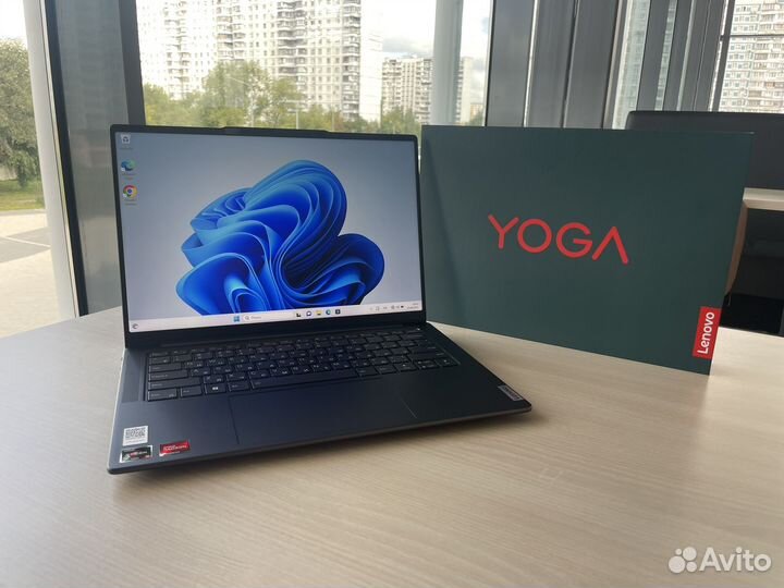 Lenovo yoga 14,5 2,5K Ryzen 5 7535HS 16/512 RU