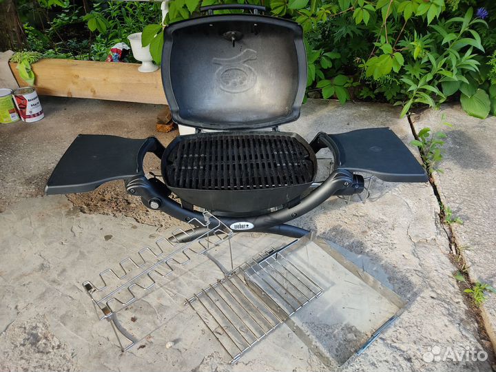 Газовый гриль weber Q1200