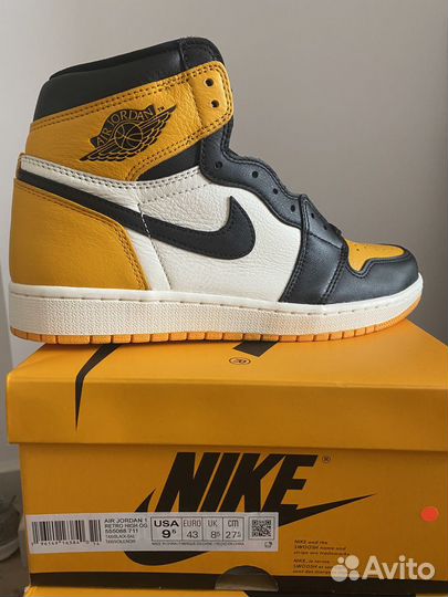 Кроссовки Air Jordan 1 High «Taxi»