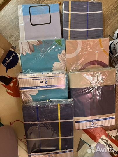 Постельное белье 2 х спальное новое