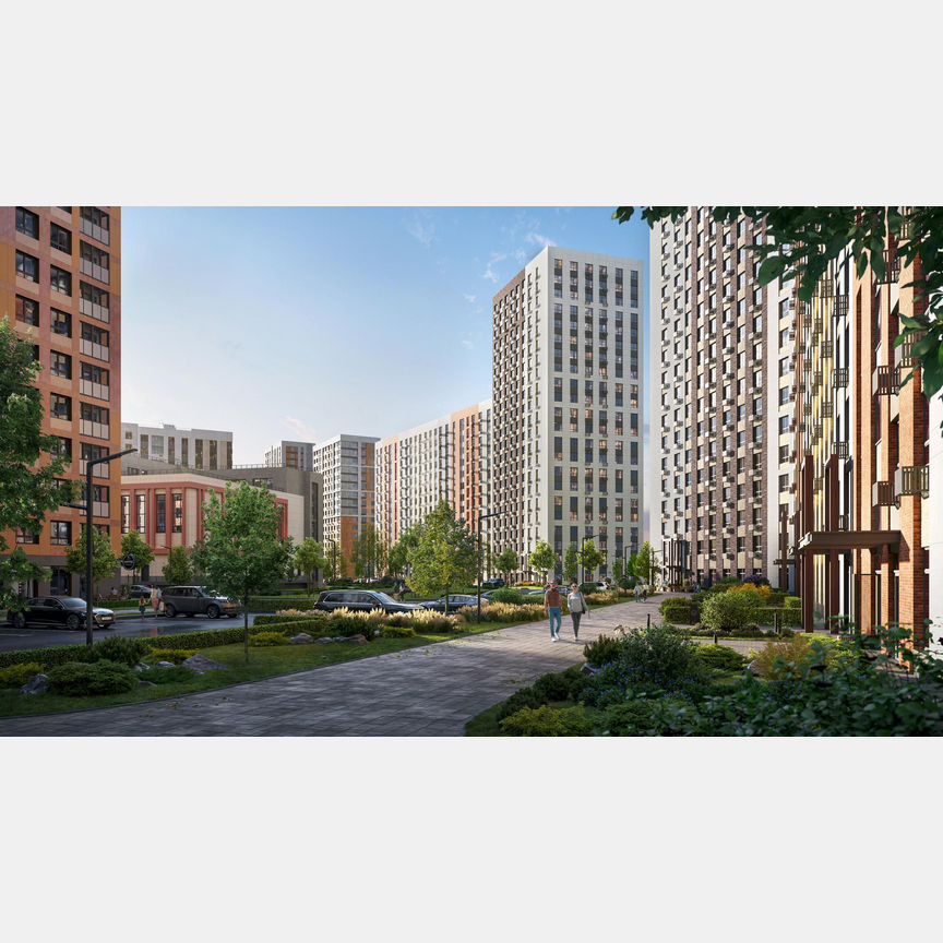 2-к. квартира, 61,2 м², 9/15 эт.