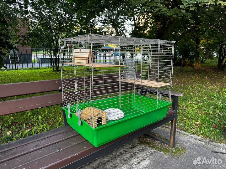 Большая клетка для шиншилл хорьков крыс грызунов