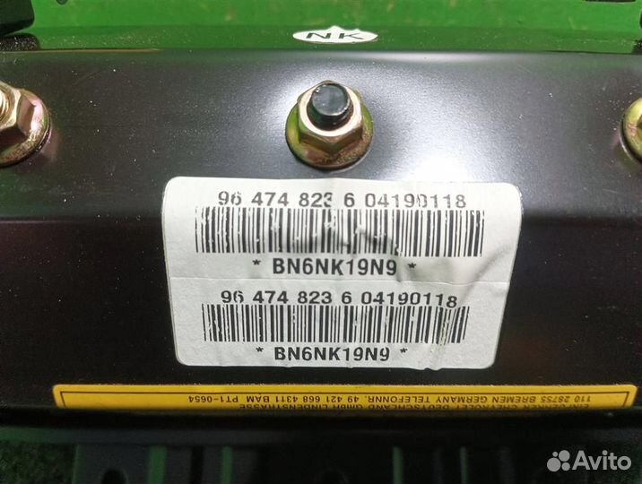 Подушка безопасности в торпедо Chevrolet Lacetti