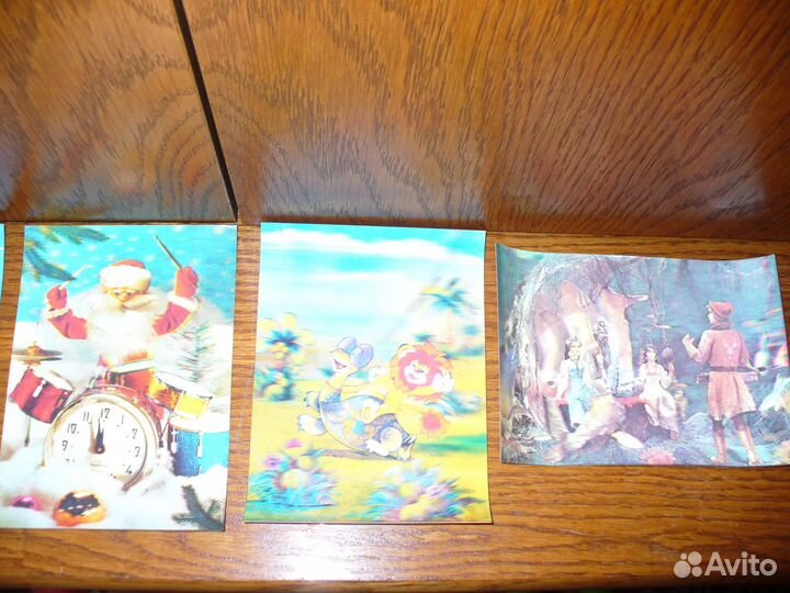 Открытки 3D советского периода