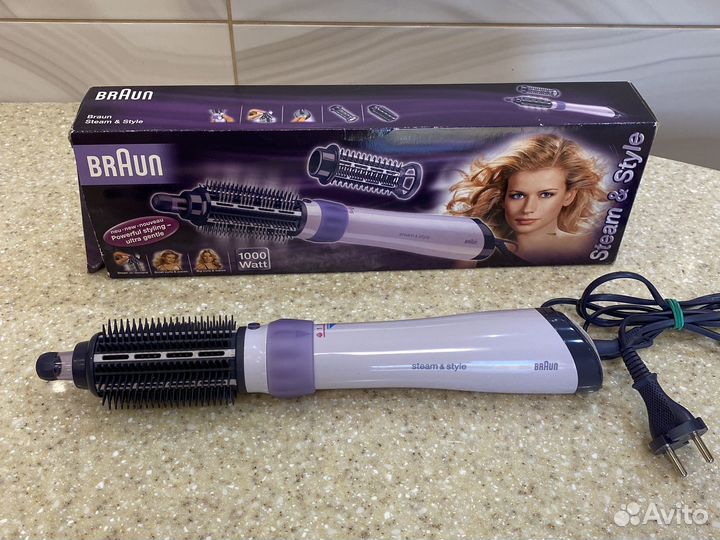 Щетка-фен Braun steam and style