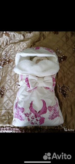 Конверт зимнимй на выписку