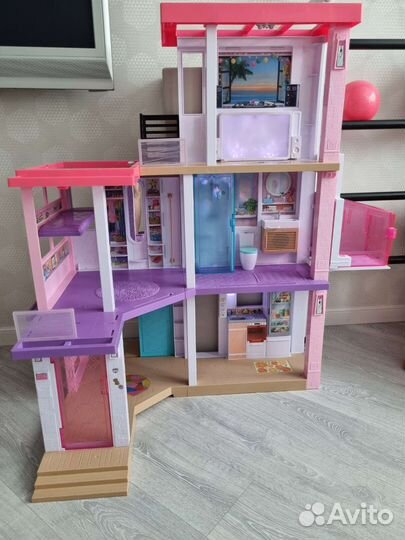 Barbie Дом мечты GRG93, розовый