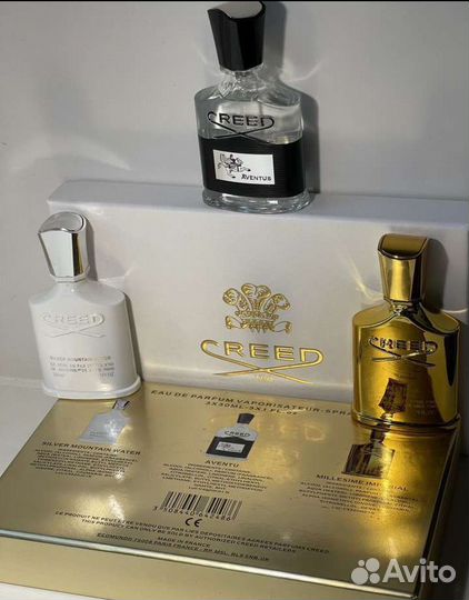 Подарочный набор для мужчин Creed 3*30ml