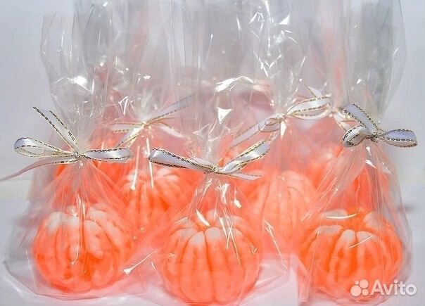 Мыло ручной работы мандарин