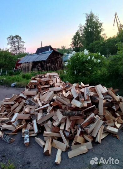 Дрова колотые