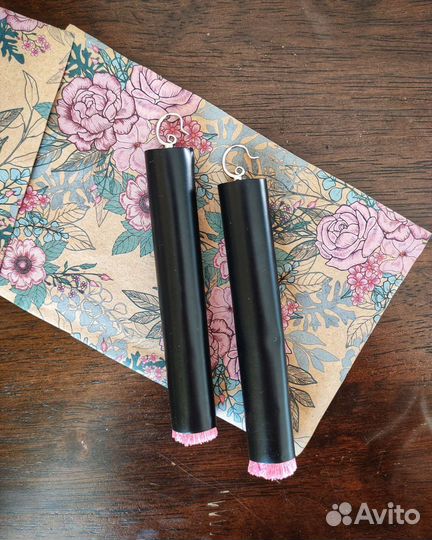 Серьги-кисти