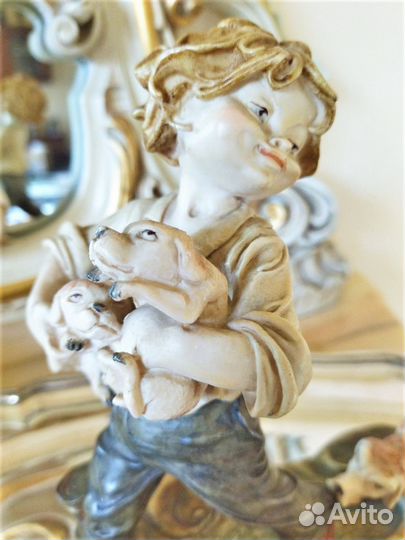 Большая скульптура Giuseppe Armani Capodimonte Ита