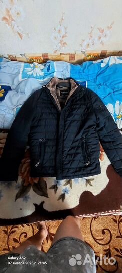 Куртка зимняя мужская 50 52 размер бу