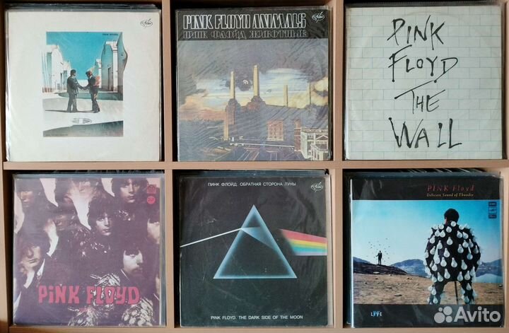 Pink Floyd Waters Gilmour запечатанные и оригиналы