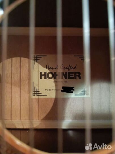 Классическая гитара hohner