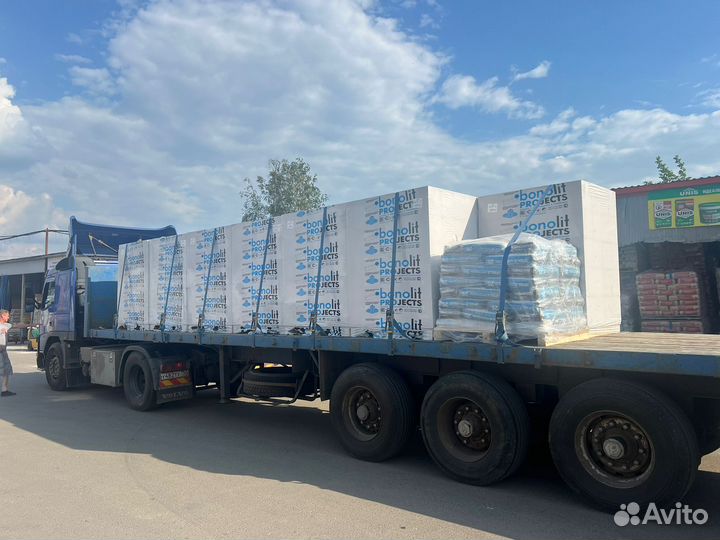 Газобетонные блоки с завода Бонолит