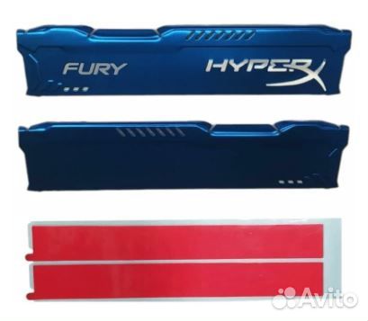Радиаторы Охлаждения Озу HyperX Fury DDR1,2,3,4,5
