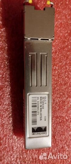 SFP модуль Cisco под rj-45
