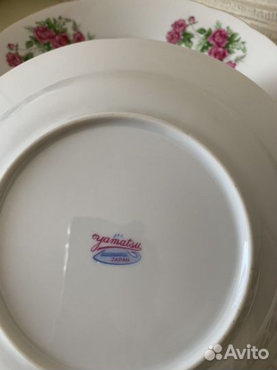 Набор тарелок фарфор