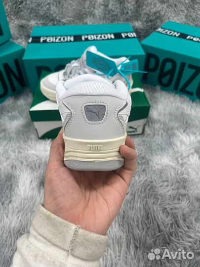 Дутыши Puma 180 tones Белые Оригинал Poizon