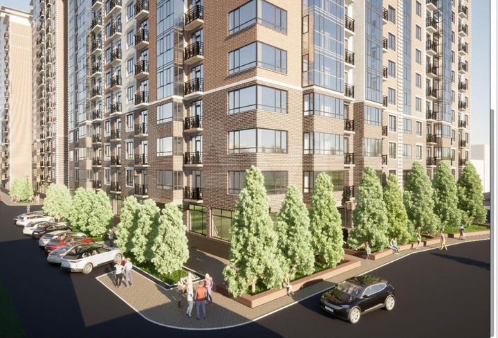 2-к. квартира, 69 м², 5/12 эт.