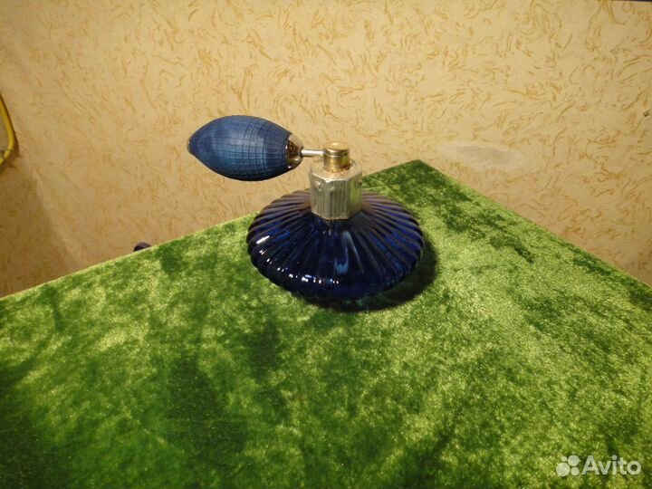 Старинный Флакон для Духов Пульвизатор СССР