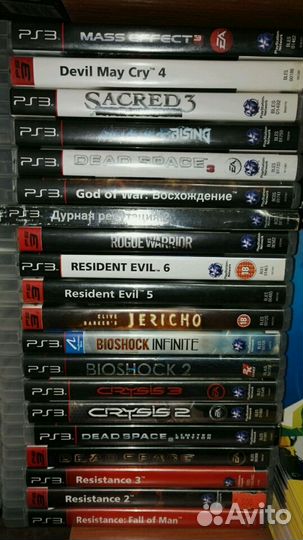 Диски - игры на ps3