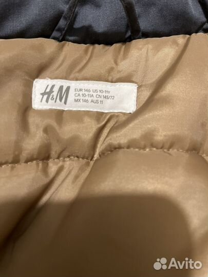 Парка зимняя на мальчика 146