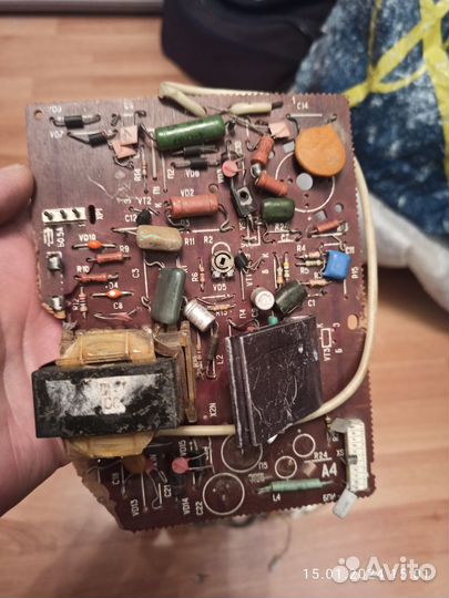 Плата блока питания ч/б телевизора вэлс 50тб-306