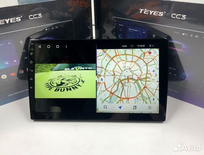 Магнитола на андройде Teyes 6/128 для Mitsubishi