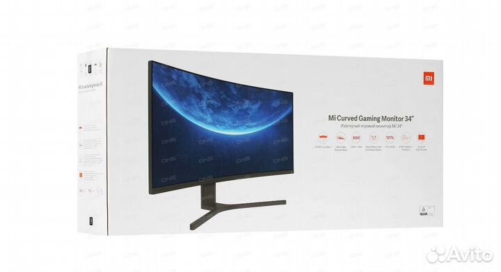 Игровой монитор Xiaomi Mi Curved Gaming Monitor 34
