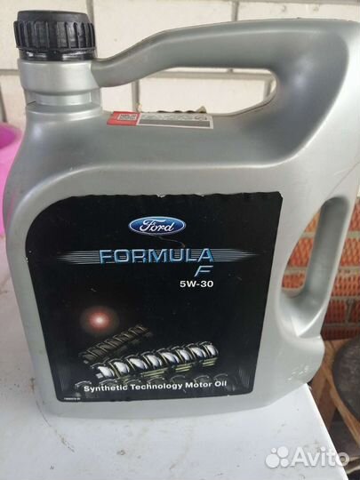 Масло ford formula f 5w30 оригинал выпуск 20.10.20