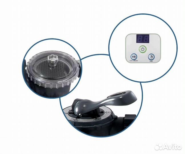 Песочный фильтр-насос для бассейна Intex