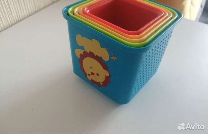 Развивающая перамида, формочки