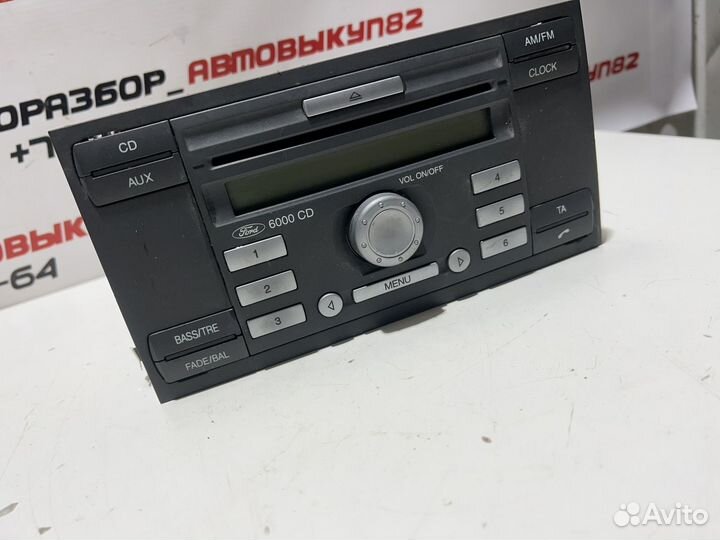Магнитола Форд Фьюжен 2011