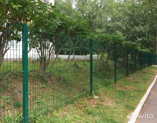 Забор сетка 3д