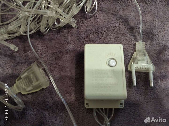 Гирлянда сетка 2х2м