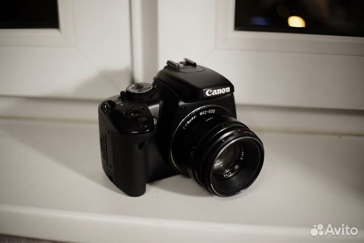 Canon 400d + гелиос 44-2 f/2 58mm + переходник