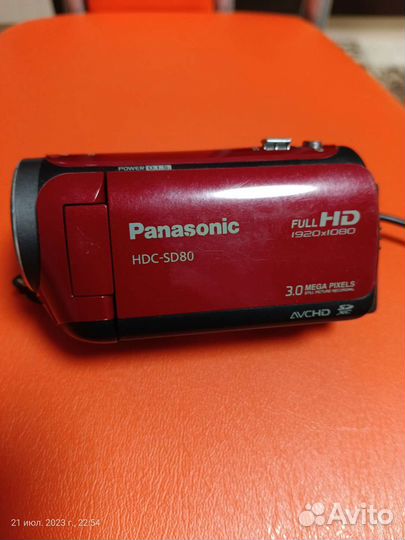 Видеокамера panasonic hdc-sd80