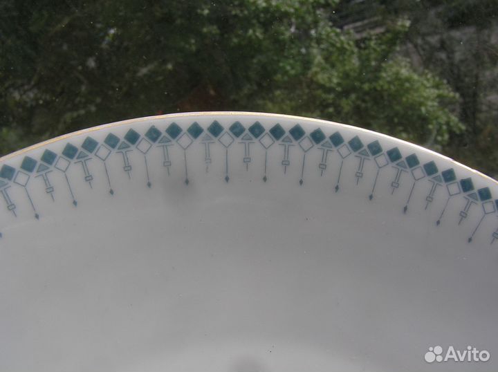 Блюдо антикварное довоенная Германия