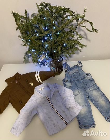 Вещи пакетом на машьчика 68 74