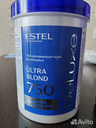 Пудра для обесцвечивания волос