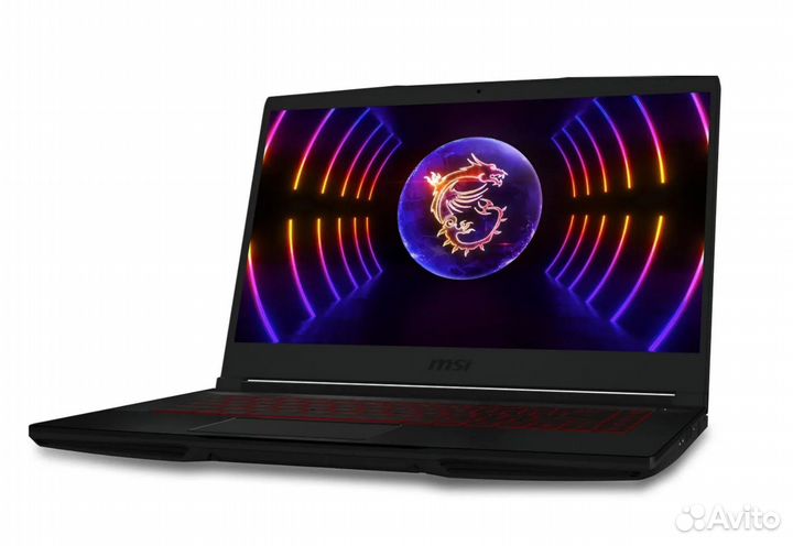 Ноутбук игровой MSI GF63/i5-12450H/RTX 3050/8ядер