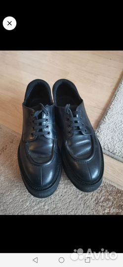 Hugo Boss 36 кожа лоферы