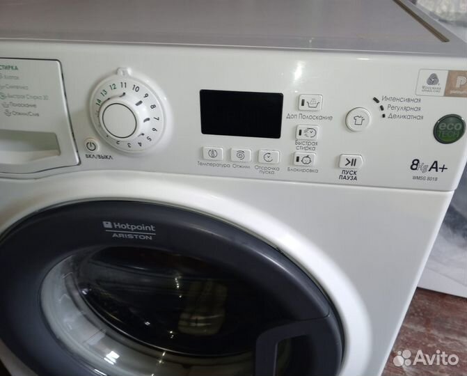 Hotpoint Ariston 8кг узкая стиральная машина