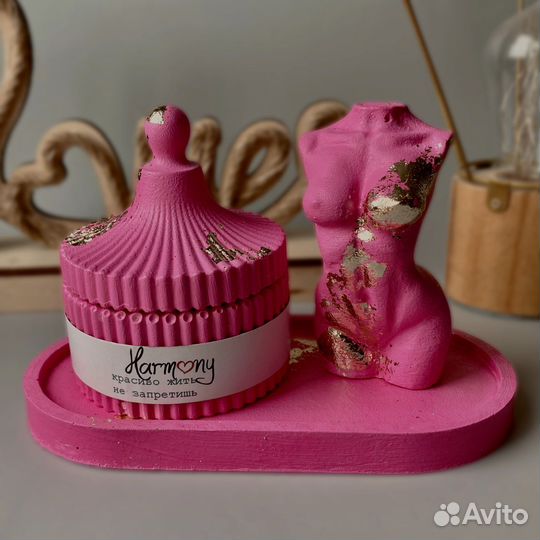 Свечи из соевого воскав гипсе